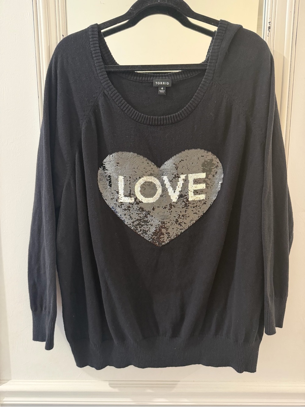 Torrid Love/Nope Sequin Sweater